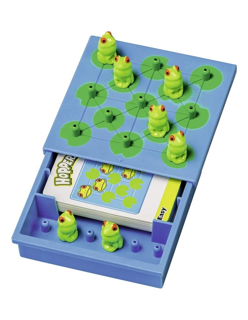 THINKFUN 0076347 JUNIOR LOGIC GAME HOPPERS BOARD GAME GoodsCy eStore