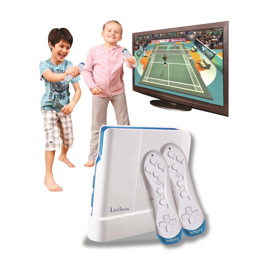 Real Fun Toys Lexibook TV CONSOLE PLUG N PLAY MOTION200 TOYS & 2