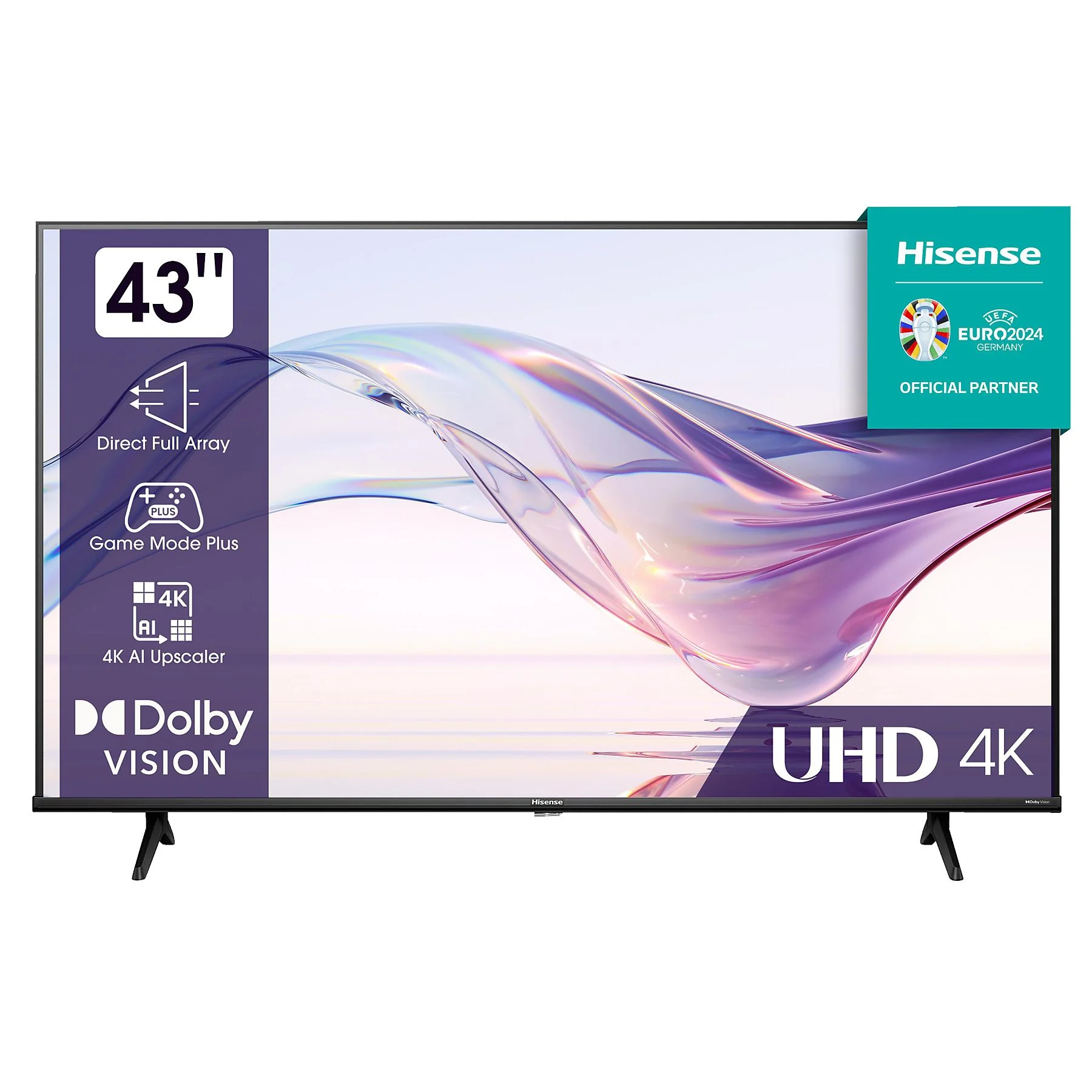 HISENSE 43A6K 4K UHD Smart TV LED TV (Flat, 43”/ 108 cm, UHD 4K, SMART TV,  VIDAA U6) – GoodsCy e-Store