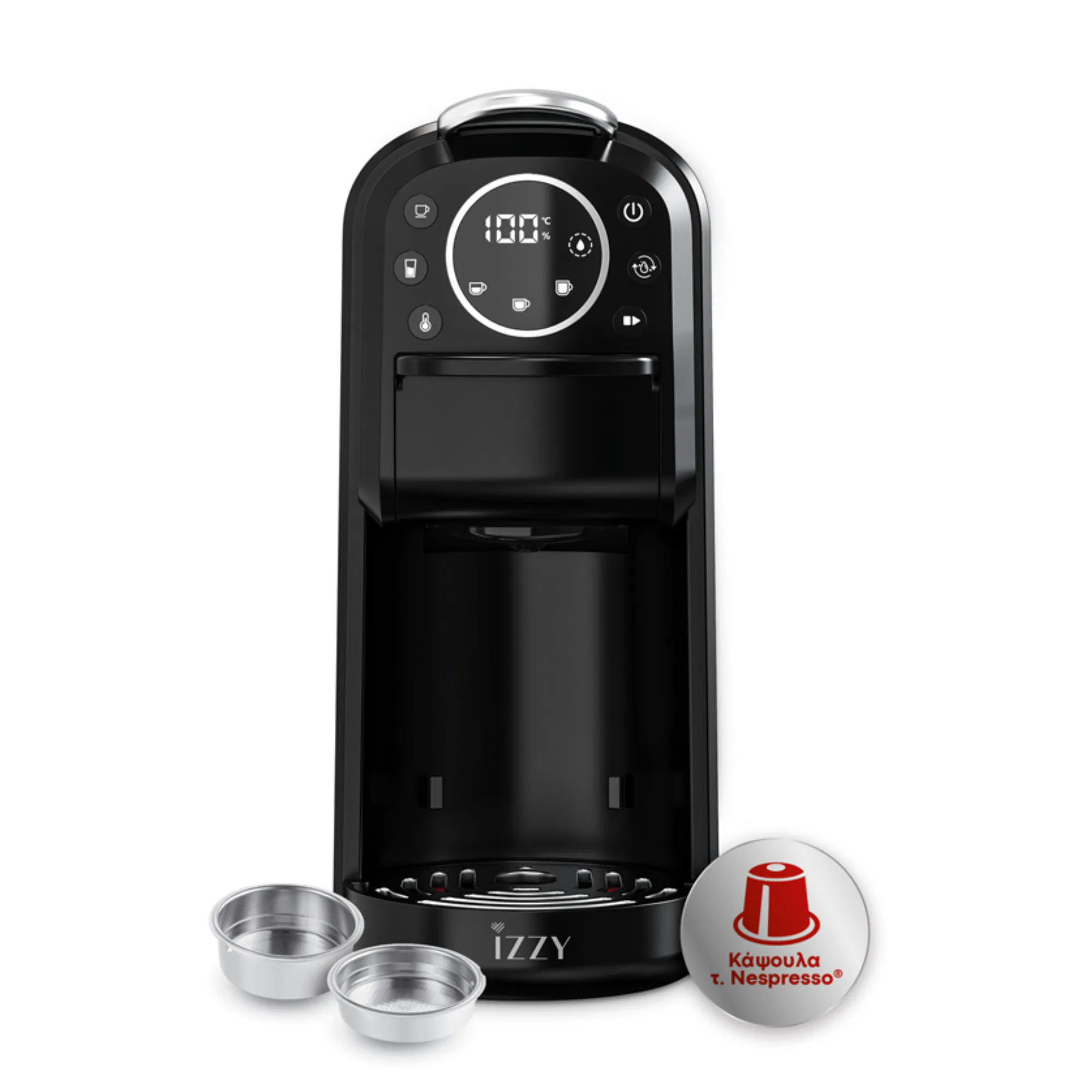 Espresso-Coffee-Machine-in-Cyprus-–-Izzy-Parma-IZ-6019-3-in-1
